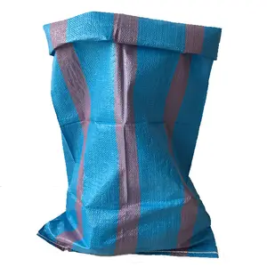 Polypropylene woven sack used for packing wheat flour, rice, cereal, raw material pp woven maize grain bags, corn seed bag