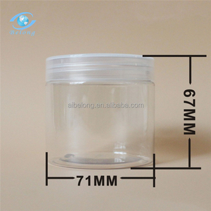 IBELONG vendita calda a buon mercato 180ml cosmetico vuoto pet trasparente barattolo di <span class=keywords><strong>plastica</strong></span> con coperchi per la crema produttore - Product Image 4
