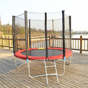 6FT Sprung trampolin mit Sicherheits gehäuse