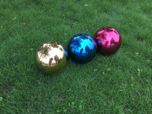 Esfera de acero de metal hueco pulido de 18 y 20 pulgadas 304 SS según los estándares ANSI - Product Image 3