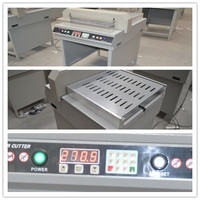 Machine de découpe de papier à programme électrique/petites Machines automatiques de découpe de papier pour coupe-papier A3/A4 à bas prix