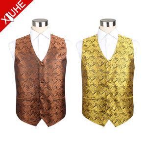 <span class=keywords><strong>Chaleco</strong></span> de poliéster para hombre, traje de <span class=keywords><strong>boda</strong></span>, diseño Paisley, precio razonable, proveedor Chino - Product Image 1