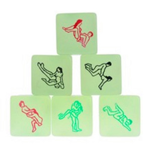 Noctilucents chaudes Sexy jeu de dés, Erotic <span class=keywords><strong>love</strong></span> dice, Adultes dés de jeu de sexe - Product Image 3