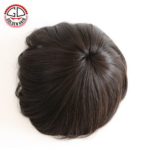 Haute Qualité Top Qualité Chignon Tressé Pu Bord Hommes Postiche - Product Image 1