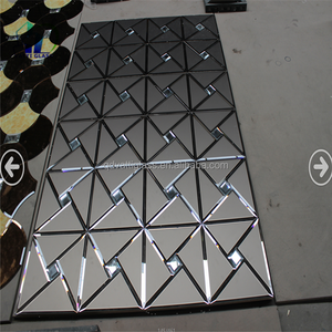 Мозаичная плитка из хрустального стекла, зеркальная мозаика для настенного зеркала - Product Image 2