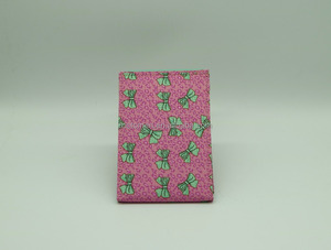 Miroir de poche pliable personnalisé de haute qualité en tissu de coton avec impression de logo - Product Image 3