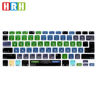 Funda de Silicona para Teclado de Portátil con Teclado Español para Ado Be Illustrator AI, Funda de Silicona para Teclado de Portátil Macbook Pro