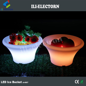 Party decor plástico colorido brillante maceta llevó <span class=keywords><strong>frutero</strong></span> - Product Image 1