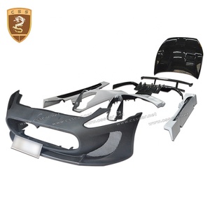 MC Style paraurti anteriore minigonne parafanghi diffusore posteriore ala Spoiler Kit corpo cofano per Maserati maisurismo - Product Image 4