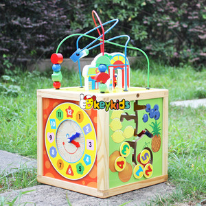 Gros bébé en bois <span class=keywords><strong>labyrinthe</strong></span> jouet perle pour l'éducation W11B127 - Product Image 1