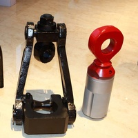 Outils de forage Bq Hq Nq Pq Aq, Tuyau de forage Hq, Tailles de filetage 25K 40K, Émerillon à eau haute vitesse, Pièce moulée pour l'exploitation minière du charbon, 1 pièce