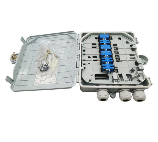 12 Port OTD/FTB/ODB/FDB with sc Adapter/plc Splitter Fiber Optic Distribution Box