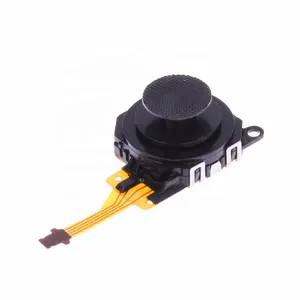 Dhl Fedex Gratis Verzending Zwart 3d Analoge Joystick Thumb Stick Knop Sensor Module Met Dop Voor Psp 3000 Psp3000 Vervanging Deel