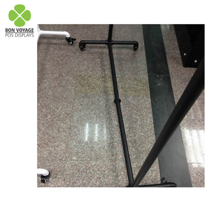 Tầng Thường Vụ Có Thể Điều Chỉnh Kim Loại Cán Ống Quần Áo Rack Hiển Thị - Product Image 3