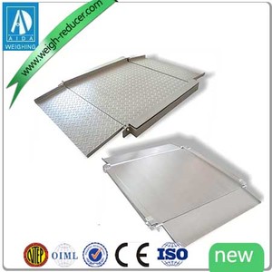 Ultra Low Profile <span class=keywords><strong>3</strong></span> Tonnen 6600 Pfund elektronische Waage 48x48 "LED-Anzeige 1g OEM anpassbare Boden palette Versand waage - Product Image 3