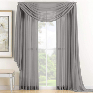 Dairui 100% Polyester Rộng Chiều Rộng Trắng Rèm Vải Voile Vải Sẵn Sàng Thực hiện Tuyệt Rèm - Product Image 5