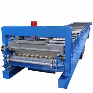 Hoge Kwaliteit Australische Stijl Roldeur Roll Forming Machine Stalen Frame & Gording Machine 12-18 M/min 245-500mpa cn; fuj