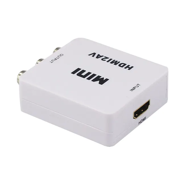 HDMI av transmitter Input Digital to RCA Analog Audio / Video Composite CVBS Output Converter / AV