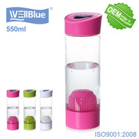 Kendi Air Hidrogen Botol Air Alkali Air Piala dengan Filter