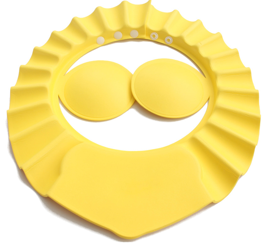 Новый безопасный козырек для детской ванны, шапка для душа, шапка для купания детского шампуня, шапка для детского душа