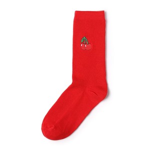Vente en gros de chaussettes souples en coton avec logo brodé sur mesure pour femmes et filles - Product Image 4