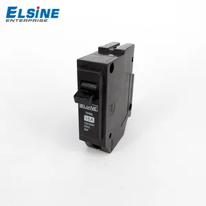 MCB AC 1P 15A 120/240V PLUG-IN Miniature Circuit Breaker with automatic circuit breaker