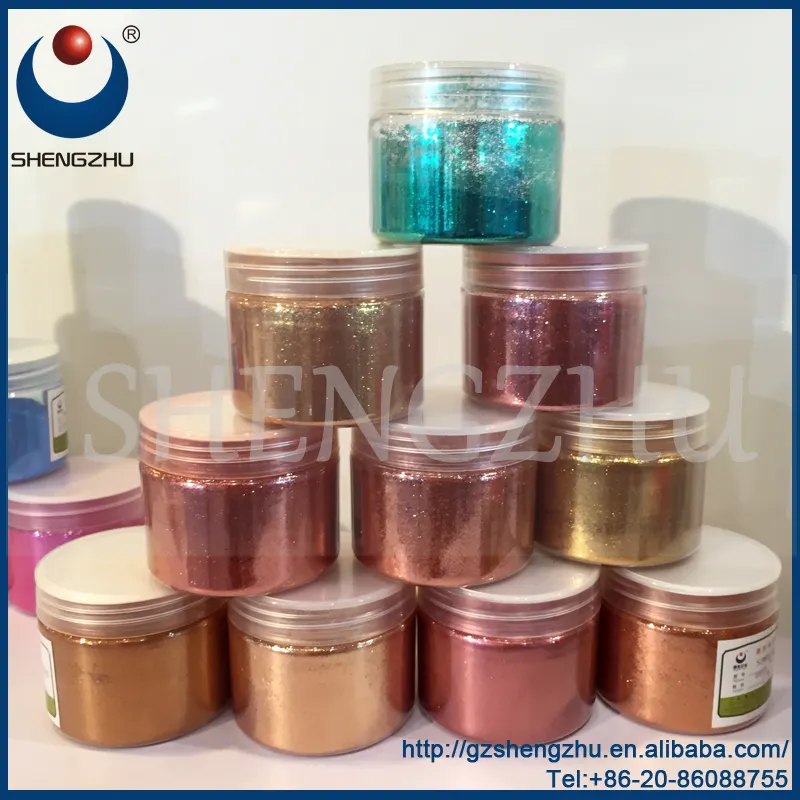 Synthetische glimmer eisenoxid metallic perle pigment Pulver