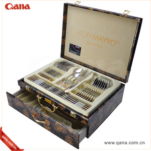 Không Thể Phá Vỡ Bộ Đồ Ăn 84/86 Pcs Kim Cương Chất Lượng Thép Không Gỉ Dao Kéo Bình Bộ Hiện Đại Các Món Ăn - Product Image 5