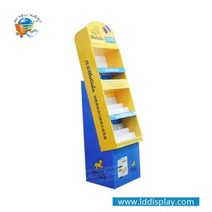 Venta caliente y de alta calidad material de papel de encargo publicidad cartón soporte de exhibición para <span class=keywords><strong>la</strong></span> farmacia - Product Image 3
