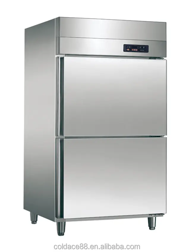 Upright Kitchen Air Cooling Deep Freezer with -18~-22 Degree