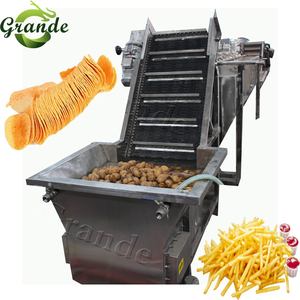 Patates cipsi üretim hattı otomatik patates parmak cips ekipmanları paslanmaz çelik - Product Image 2