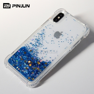 Phụ kiện điện thoại Bling long lanh lỏng rõ ràng nổi cát lún điện thoại di động Trường hợp đối với Lenovo K8 cộng với Legion Y70 Y90 K14 cộng với - Product Image 5