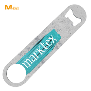 Ouvre-bouteille avec impression, en fer forgé, porte-clé - Product Image 4