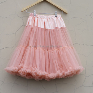 Plus Size <strong>Chiffon</strong> Teen Fluffy Adult Tutu Pettiskirt Turquoise Long Tulle <strong>Skirt</strong> Women - Product Image 3