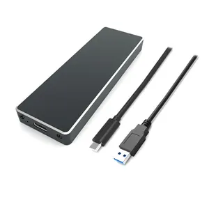 חדש עיצוב usb 3.1 סוג C nvme m.2 ssd להתאים מקרה עבור 2230/2242/2260/2280 זיכרון כרטיס