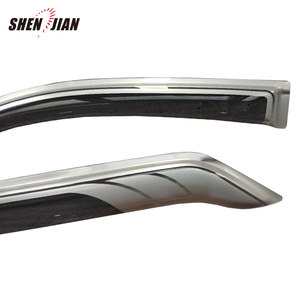 Viseras para Ventanas <span class=keywords><strong>de</strong></span> Coche, Protección Solar y contra la <span class=keywords><strong>Lluvia</strong></span>, Deflector <span class=keywords><strong>de</strong></span> Ventilación, <span class=keywords><strong>Protector</strong></span>, Juego <span class=keywords><strong>de</strong></span> 4 Piezas, Apto para Fortuner - Product Image 4