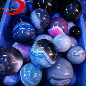 Compradores de piedras preciosas en bruto de bola forma piedra de <span class=keywords><strong>cristal</strong></span> cristalizado - Product Image 1