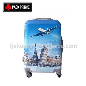 Valise rigide à roulettes Abs Cute <span class=keywords><strong>Paris</strong></span> avec motif Tour Eiffel - Product Image 3