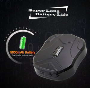 TKstar-localizador GPS para coche, dispositivo de seguimiento de vehículo, con batería larga de 5000mAh, impermeable - Product Image 2
