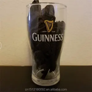 Commercio all'ingrosso su misura di vetro di birra/Guinness Inciso Personalizzato Gravità Pinta di Vetro di Birra 20 oz
