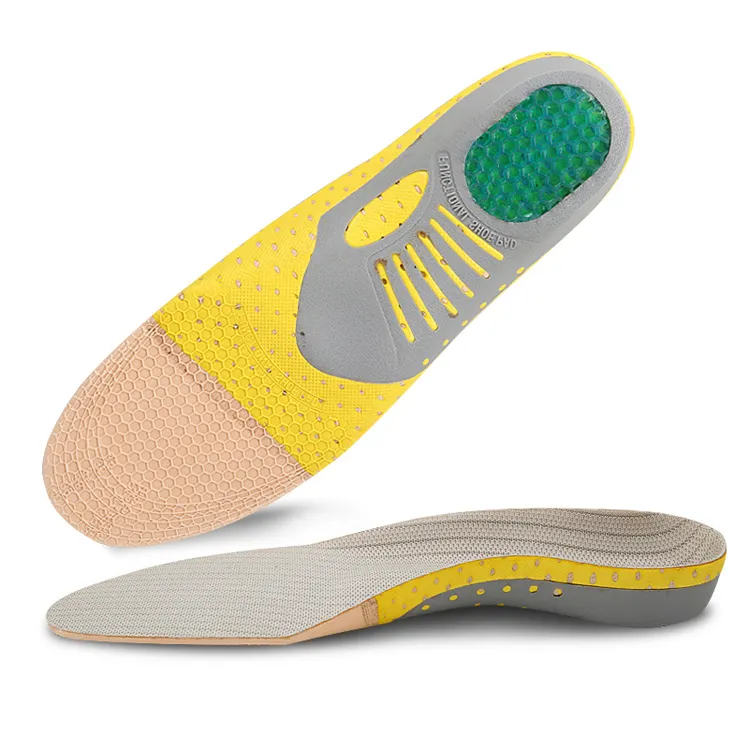نعل حذاء رياضي للركض ممتص للصدمات يسمح بالتهوية نعل حذاء eva من الفوم لقدمين مسطحة