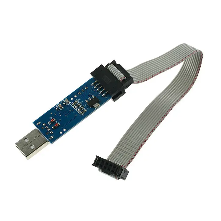 USBISPAVR Downloader USBasp USBISP 3.3 V/5 V 51 โปรแกรมดาวน์โหลด AVR USB ATMEGA8 Video Downloader