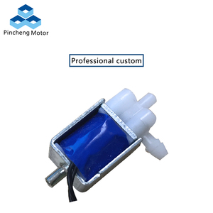 Dc küçük hava tahliye vanası hava akış kontrolü mikro hava solenoid vana 2 yollu 3 pozisyonlu vana