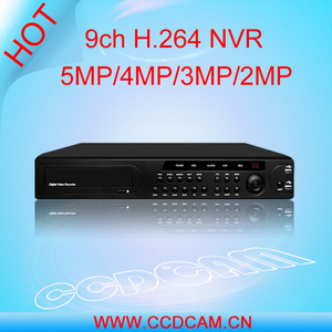 El precio de fábrica HDMI 5MP 9 <span class=keywords><strong>ch</strong></span> red onvif nvr para cámara de vigilancia de vídeo - Product Image 1