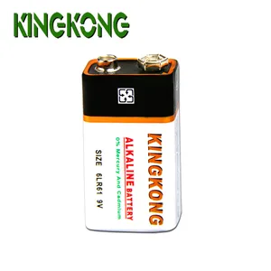 Aa Lr6 Am3 Alkaline Battery Kingkong Brand LR6 AA AM3 1.5V 2500mAh Dry Long Cycle Life Zn / MnO2 Alkaline Battery