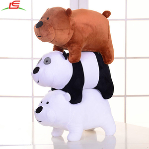12x25 cm Plüschtier Grizzly Panda Eis Umarmung Bär Stuffed Weiche Puppe - Product Image 4