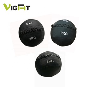 VIGFIT ファンクショナルトレーニング PVC ソフトメディシンボール-業務用 クロスロープ固定 35CM径 - Product Image 2