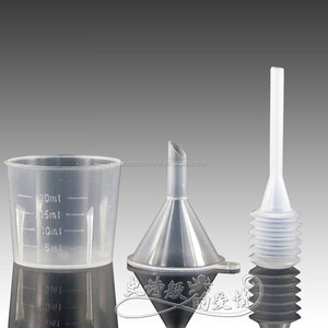 Mini entonnoir distributeur de <span class=keywords><strong>parfum</strong></span> en PP Transparent, en plastique, micro entonnoir/cosmétique - Product Image 3