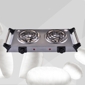 Kompor Gulung Elektrik Multifungsi Portabel, Kompor Gulungan Masak Elektrik dengan Pegangan Koil Hob - Product Image 2