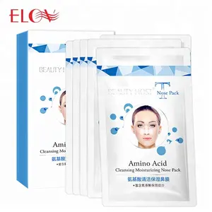 Oem Odm Deep Cleansing Meeëter Verwijder Neus Strips Masker Guangzhou Groothandel Aminozuur Hydraterende Neus Pack